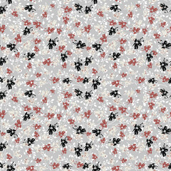 Textile and digital seamless pattern design