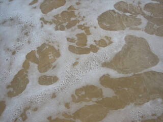 Abstract background of ocean and white water