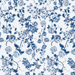 Textile and digital seamless pattern design