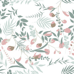 Textile and digital seamless pattern design