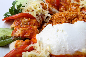 Turkish kebab is one of the most beautiful dishes.
Mince pita, cheese pide, mixed pita, diced pita