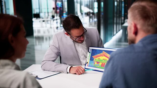 Thermal House Imaging And Heat Thermography