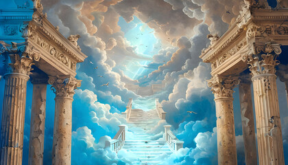 Baroque Mural Background
