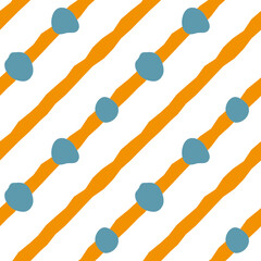 Seamless smoggy pattern with hand drawn shapes. Vector illustration