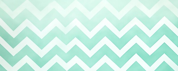 Light Mint Zigzag Pattern Background