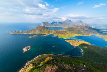 Obraz premium Beautiful Mountain Islands