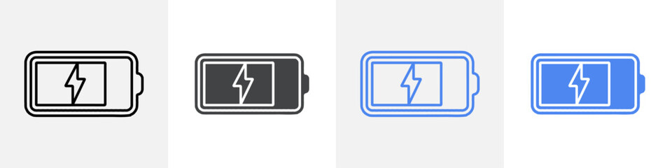 charging icon Group symbol or sign vector