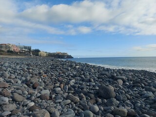 natureza, ar livre, paisagem, montanha, verde, azul, c&eacute;u, nuvens, mar, oceano, onda, floresta, &aacute;rvores, &aacute;gua, paz, para&iacute;so, relaxamento, viagem, portugal, madeira, ilha da madeira