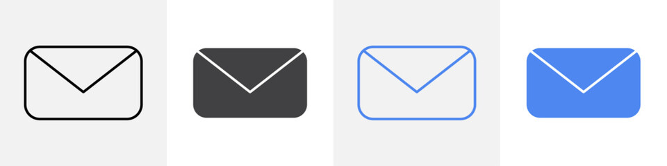 mail icon Group symbol or sign vector