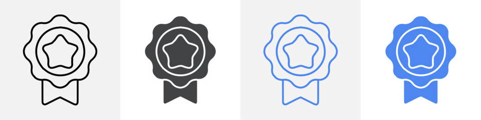 medal icon Group symbol or sign vector