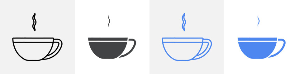 tea icon Group symbol or sign vector