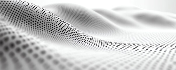 Fototapeta na wymiar Elegant Light Gray Minimalist Dots