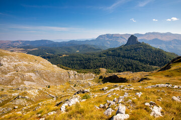 Visočica Mountain in Bosnia and Herzegovina