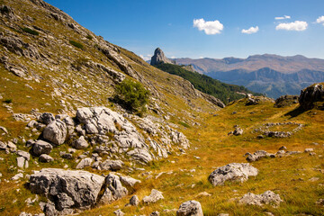 Visočica Mountain in Bosnia and Herzegovina