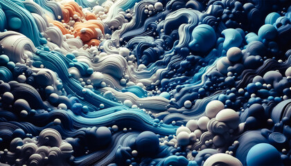 wallpaper with burst of colors