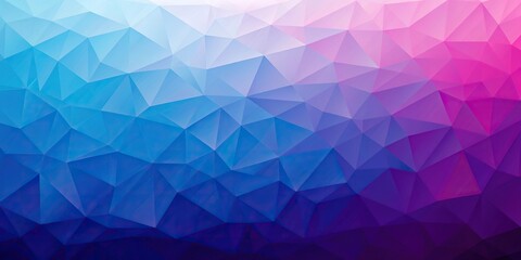blue to purple and pink gradient abstract polygon background minimalist