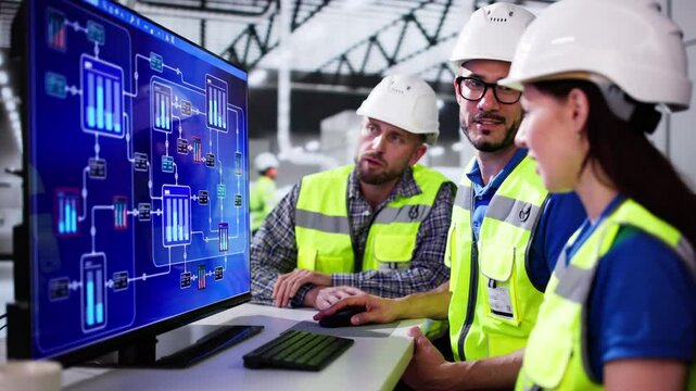 Engineer Operators Using Scada System