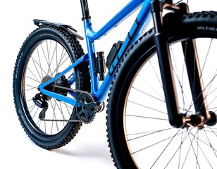 Fototapeta premium mountain bike wheel