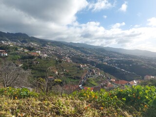 natureza, ar livre, paisagem, montanha, verde, azul, céu, nuvens, mar, oceano, onda, floresta, árvores, água, paz, paraíso, relaxamento, viagem, portugal, madeira, ilha da madeira