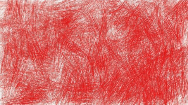 Pink and red Scribble chaotic drawing. Hand painted scrawl colourful background texture. Grunge kids freehand paint overlay