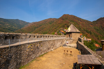 Medieval Vranduk Fortress Surrounded by Nature