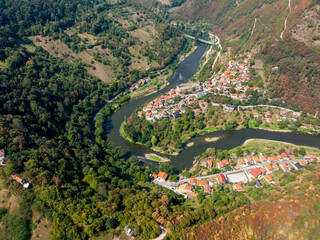 Medieval Vranduk Fortress Surrounded by Nature