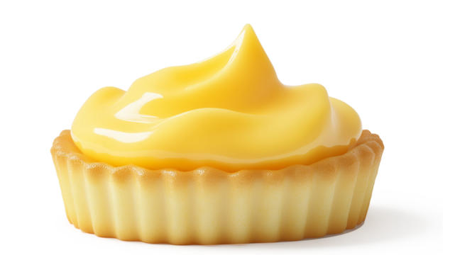 PNG Custard isolated on a white background