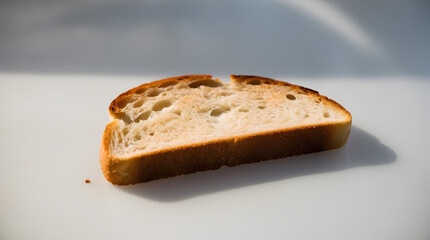 Sliced toast bread isolated on transparent