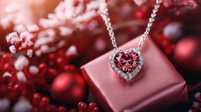 Romantic Christmas gifts for couples, featuring jewelry and custom items - Powered by Adobe
