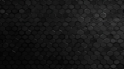A black background with a black hexagonal pattern