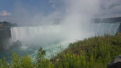 Niagara Falls, from the Canadian side.