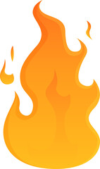 flame fire symbol icon gradient illustration design