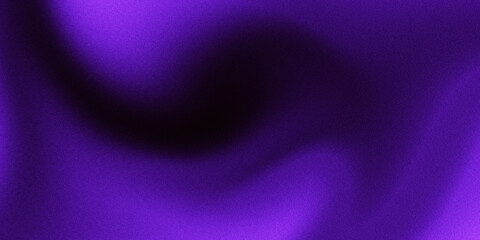 Abstract Noisy Deep Purple Colored Grainy Gradient Background Blurry Noise Trendy Grain Backgrounds For Banner, Poster, Wallpaper, Backdrop, Presentation