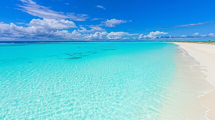 clear sea view and beautiful beach
