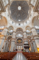 Obraz premium PAVIA, ITALY - SEPTEMBER 8, 2024: The Cathedral - Santo Stefano protomartire e Santa Maria Assunta