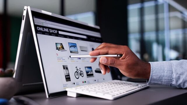 Online Ecommerce Website Store Shopping