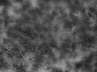 abstract black and white fog smoke cloud blur with ambiguous rods under the surface for creative design metaphor business web presentation backgrounds