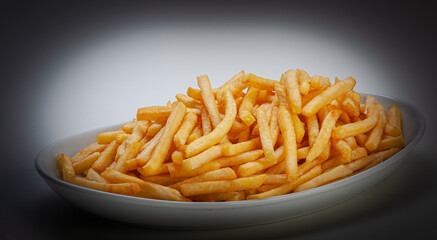 Porção de batata frita