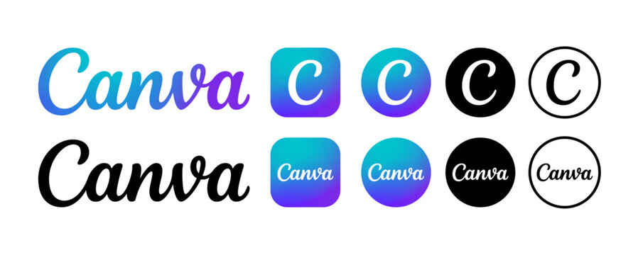Canva logo transparent png. canva icon vector 