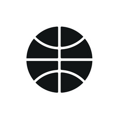 Basketball sport icon vector design templates modern and simple