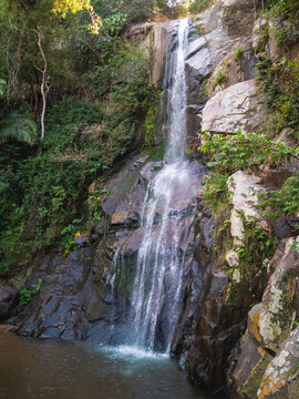 Waterfall in Forest Yelapa Mexico