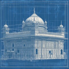 Blueprint of the Construction of the Golden Temple
