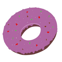 donut with sprinkles