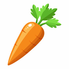 clip art realistic carrots vector illustration