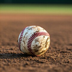 dirty baseball