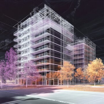 "Modern 8-Story Building Design with Advanced Construction Technologies: BIM, Clash Detection, LiDAR, and Photogrammetry"