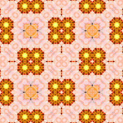 Fototapeta premium Seamless lovely pattern. Creative wonderful pattern texture. Beautiful creative abstract background