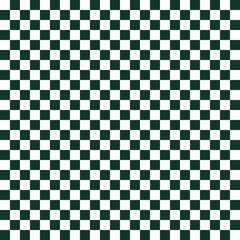 Green Beige Minimal Checkered Seamless Pattern Vector Illustration