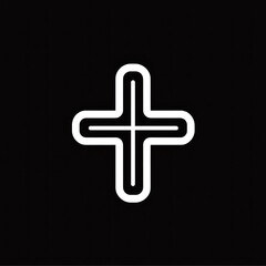 Neon lights illuminate the band's new album logo against a dark cityscape backdrop, creating a vibrant and captivating urban aesthetic.