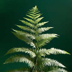 A Fern plant on minimalis